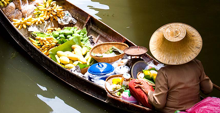 Full Day City Temple Tour and Floating Market